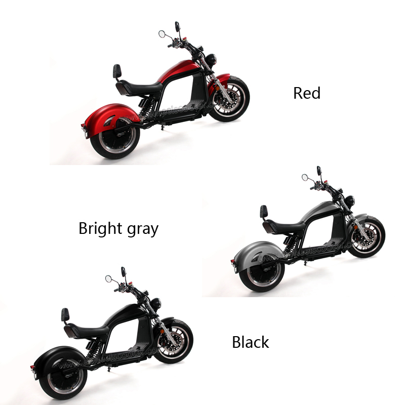 EEC COC certified 2000w twowheel adult electric mobility scooter